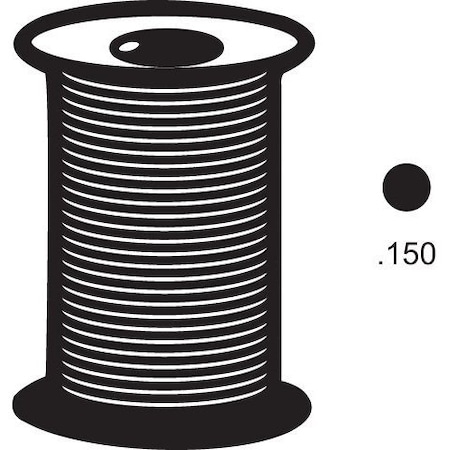 Strybuc .150 Solid Spine Foam Black 66-45